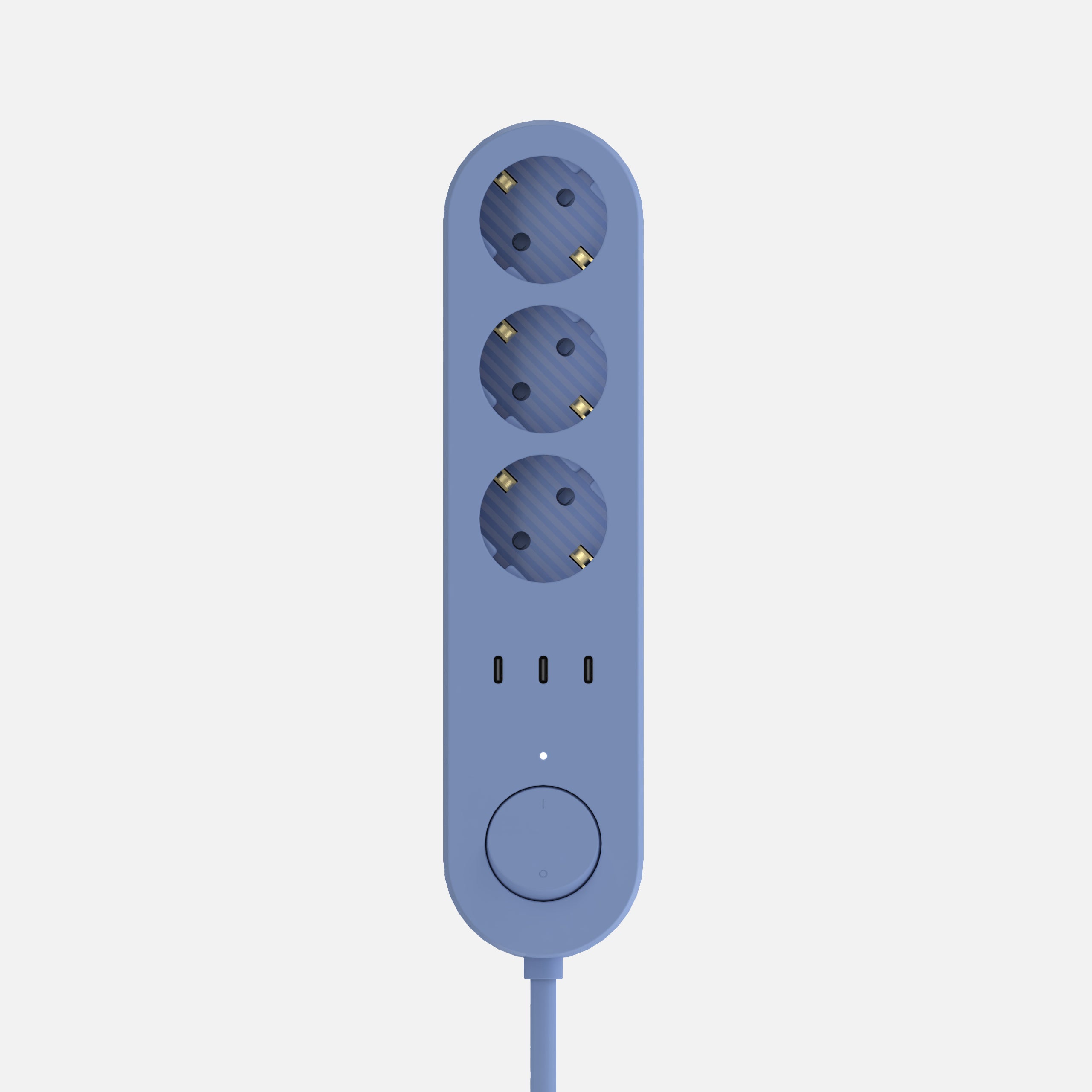 Alma Power Strip - Kattegatt Blue
