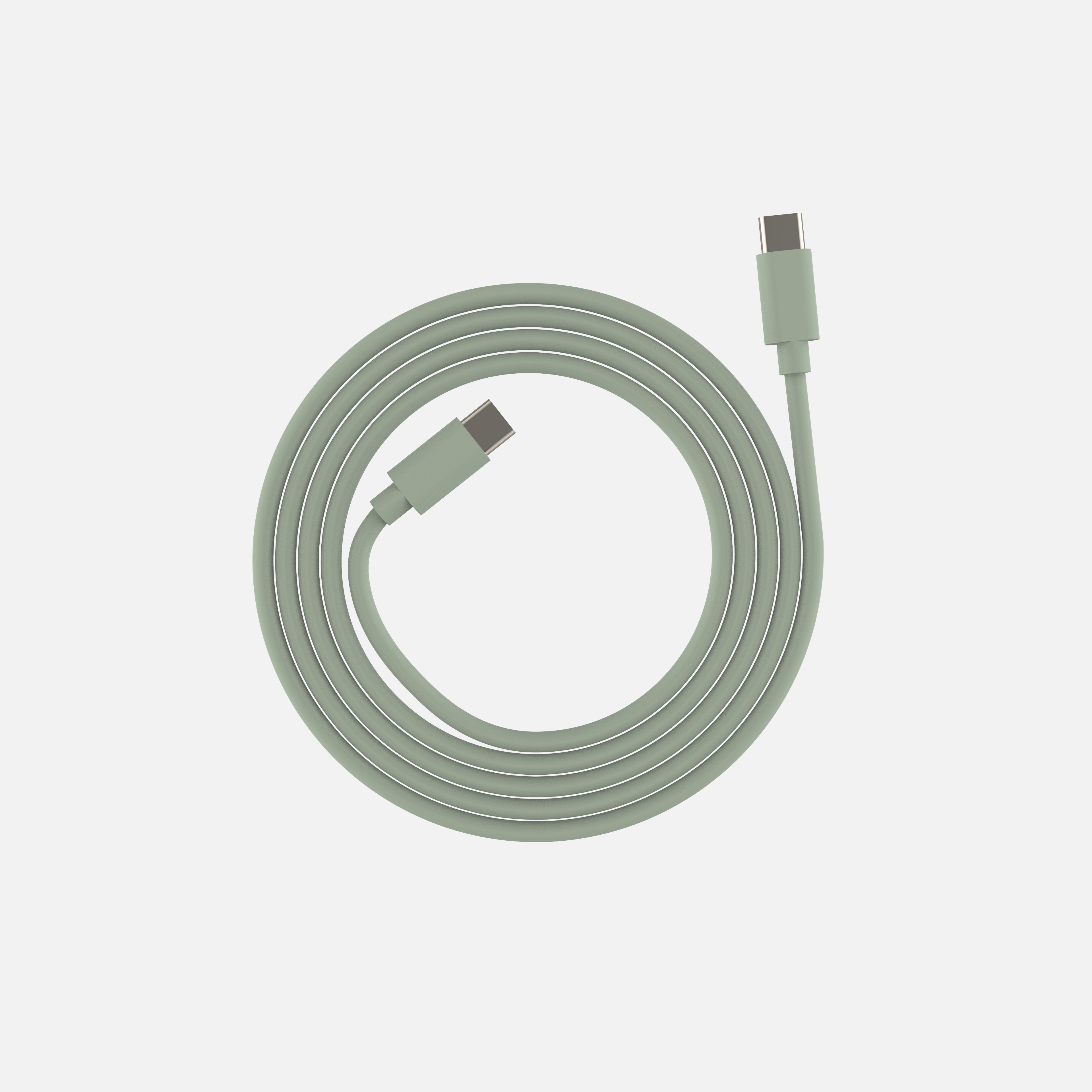 USB-C to USB-C 240w / 2m - Midsummer Green